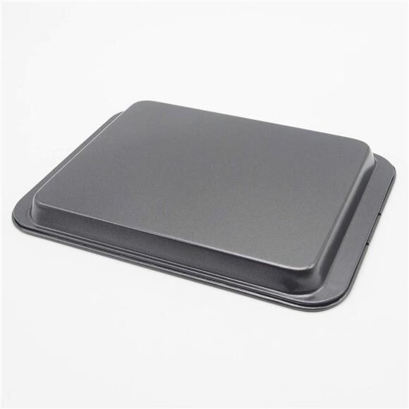2 Small Baking Sheets 9.45 X 7.09 Inch (Inner 7.5x6) Mini Cookie Tray Toaster - Picture 6 of 7